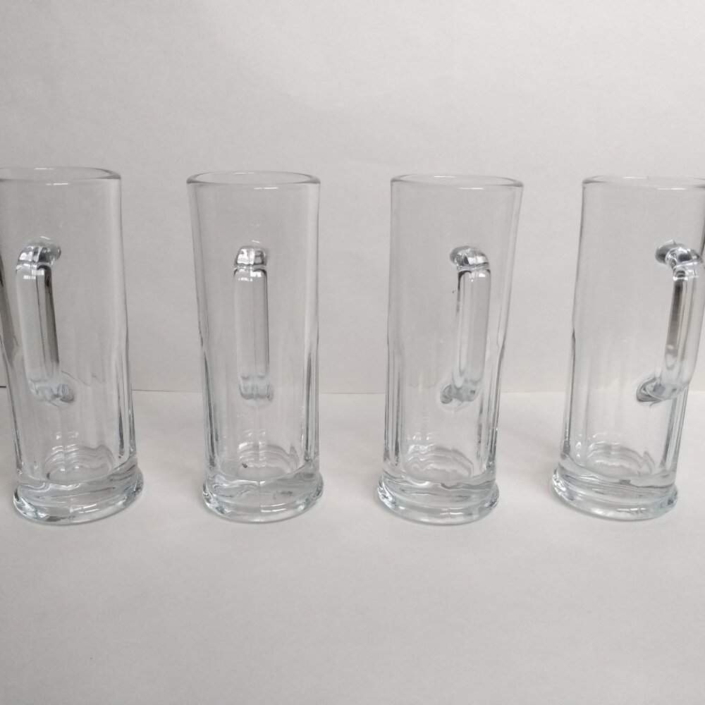 Libbey Set of 4 Sampler Miniature Beer Mugs Mini Stein Glasses Taster 4 oz. New - Picture 5 of 10
